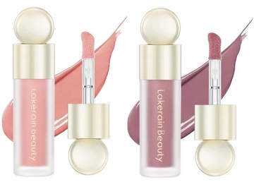 Жидкие румяна, кремовые румяна, мягкий гладкий натуральный матовый оттенок, длинная длина