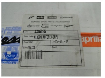 КОЛЕНВАЛ PIAGGIO NRG MC2 3 NTT ZIP 50 ОРИГИНАЛ