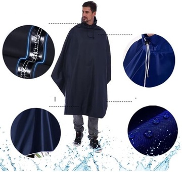 ДОЖДЕВИК ВЕЛОСИПЕДНОЕ ПОНЧО ПАЛЬТО ДОЖДЕВЫЕ НАКИДКИ