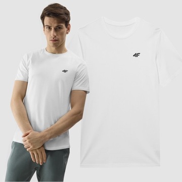 4F T-SHIRT SPORTOWY KOSZULKA MĘSKA BAWEŁNIANA SS24