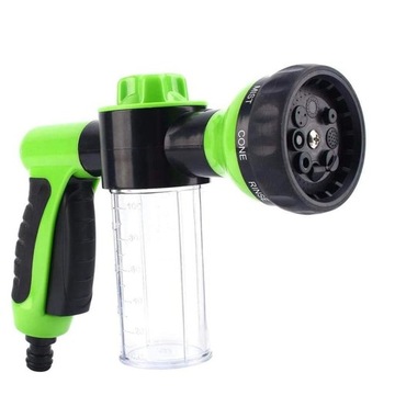 РУЧКА ПИСТОЛЕТА С ДОЗАТОРОМ ДЛЯ УДОБРЕНИЙ, ПОЛИВА, МОЙКИ АВТОМОБИЛЯ, 8 РЕЖИМОВ