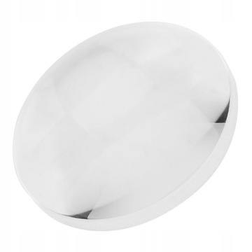 Оптическое стекло K9, двойное фокусное расстояние 100 мм.