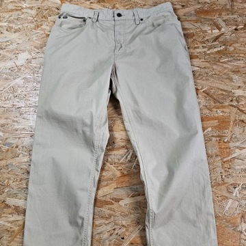 Spodnie Bawełniane Chinos RALPH LAUREN Casual Męskie Eleganckie 36x32