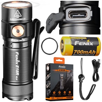 LATARKA DIODOWA FENIX E18R V2.0 1200LM USB-C