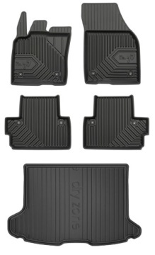 Set 77 Gumové rohože a rohože Volvo C30 Hatchback 2006-2012