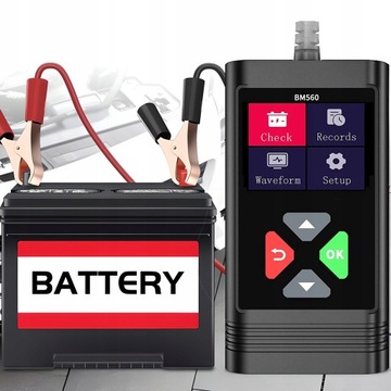 ТЕСТЕР АВТОМОБИЛЬНОГО АККУМУЛЯТОРА BM560 АВТОМОБИЛЬНЫЙ