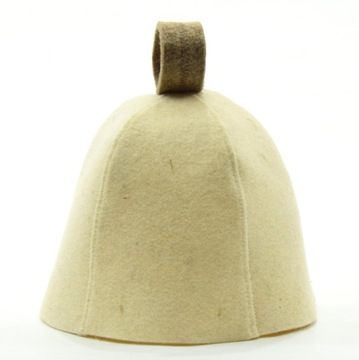 Czapka do sauny wełniana UNISEX- L