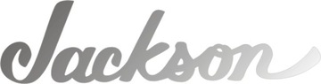 Наклейка JACKSON 7x2 см БЕЛАЯ РАЗЛИЧНЫЕ ЦВЕТА