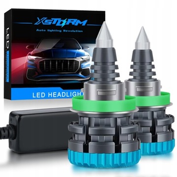 ŻARÓWKI LED H9 XSTORM MOCNE CAN 360° 26000LM 120W