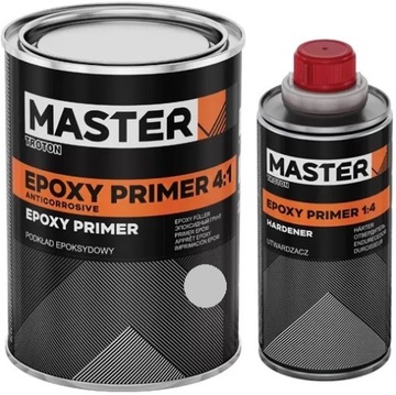 TROTON MASTER Podkład epoksydowy+utwa 1L 4:1 SZARY