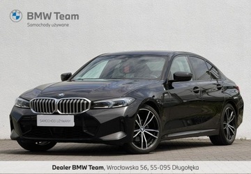 BMW Seria 3 G20-G21 Limuzyna 2.0 320d 190KM 2022 BMW Seria 3 320d xDrive M Pakiet Adaptacyjny LED Webasto Podgrzewanie kier