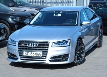 Audi A8 D4 S8 Facelifting 4.0 TFSI 605KM 2016 Audi S8 Plus 605koni Matrix Night View Ceramika Wentyle dociąg 360° Webasto, zdjęcie 27