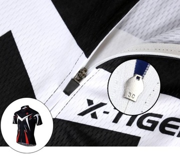 ВЕЛОСИПЕДНЫЙ КОМПЛЕКТ ШОРТЫ ФУТБОЛКА 4XL X-TIGER RED