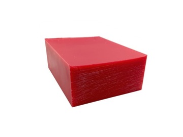 Wosk do frezowania - CNC - czerwony - 125mm/120mm/47mm - 660 g - PJCLabs