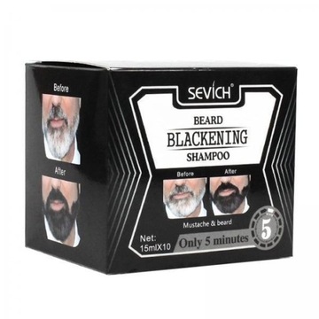 2xBeard koloryzujący i przyciemniający szampon