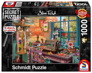 PQ Puzzle 1000 STEVE READ Secret Puzzle Szwalnia