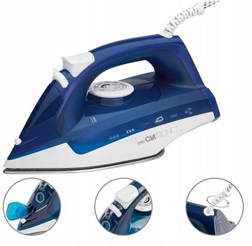 NIEMIECKIE ŻELAZKO CERAMICZNE CLATRONIC 2200W