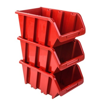 Pojemnik Magazyn 10x Organizer kuweta NP16 RED