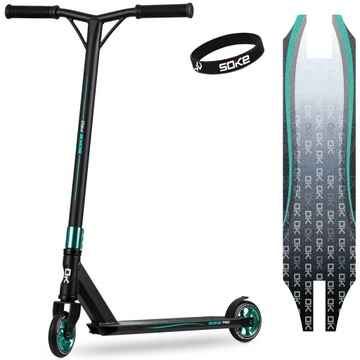 HULAJNOGA WYCZYNOWA SOKE PRO ABEC-9 BAR SOLIDNA STABILNA IDEALNA DO TRIKÓW