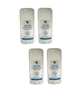 4x Дезодорант Forever Aloe Ever Shield с алоэ 92 г