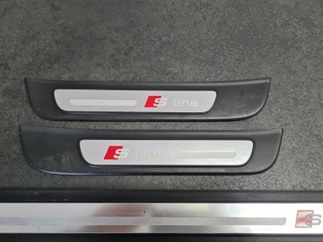 БОКОВЫЕ ПАНЕЛИ S-LINE КОМПЛЕКТ AUDI A7 4G8