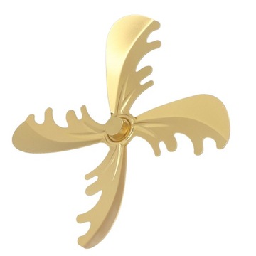 Каминный вентилятор с 4 лопастями. Лопасть вентилятора