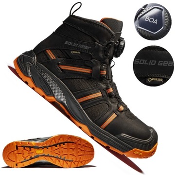 Buty robocze Trzewiki Wysokie męskie Solid Gear Phoenix S3 GoreTEX z BOA 43