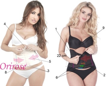 Orirose ПОЯС ДЛЯ ПОХУДЕНИЯ талии живота послеродовой корсет SIZE PLUS