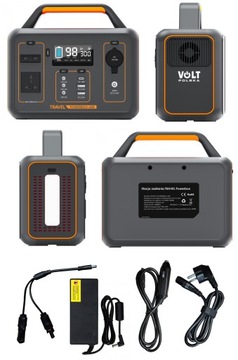 ПОРТАТИВНАЯ ЭЛЕКТРОСТАНЦИЯ 300 Вт/600 Вт ИБП SINUS 230 В USB LED LCD VOLT ПОЛЬША