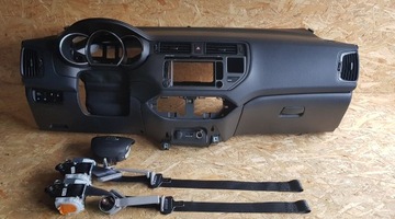 KIA RIO III 3 DESKA ROZDZIELCZA KONSOLA KOKPIT AIRBAG PASY ORYGINAŁ FV