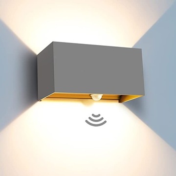 Oświetlenie zewnętrzne Kingwen 20W LED z czujnikie