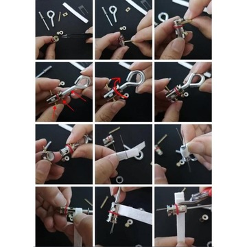 Комплект для самостоятельного восстановления NI80 DIY PNP VM4, сетчатая катушка 0,6 Ом