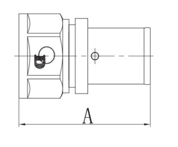МУФФ -разъем нажатый pex alupex fi 16x3/4 gw Стронный латунный бриллиант