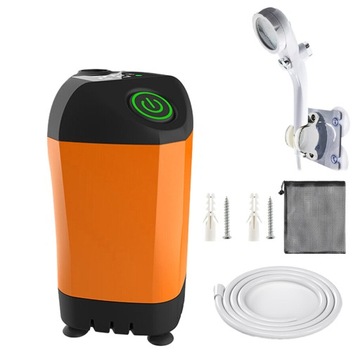 Prysznic turystyczny prysznic elektryczny pompa 4800mah