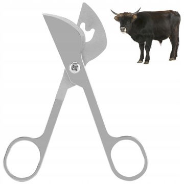 Ножницы для тонких трубок, металлические ножницы для спермы крупного рогатого скота