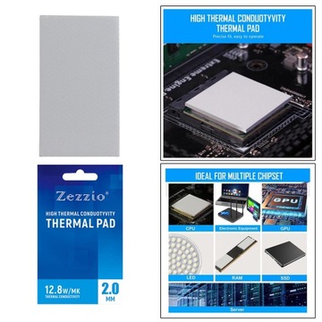 Силиконовая термопрокладка 12,8 Вт/