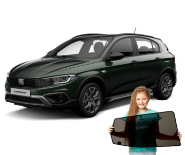 Záclony Na Magnetech Fiat Tipo Hatchback 2015-