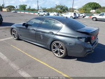 BMW Seria 5 G30-G31 2018 BMW Seria 5 2018r., M550IX, od ubezpieczalni 4.4 Benzyna 456KM, zdjęcie 4