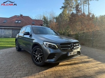 Mercedes GLC C253 SUV 2.1 220 d 170KM 2016 Mercedes-Benz GLC AMG Pakiet Bezwypadkowy SALON POLSKA 1-Wlasciciel Udok., zdjęcie 1
