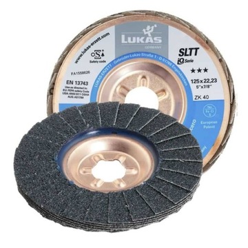 TARCZA LISTKOWA LAMELKA SLTT FI. 125 ZK 40