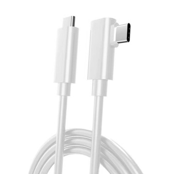 Kabel USB A Szybki transfer danych USB Różne C do C 4,8 m Biały
