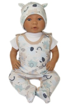 ŚPIOCHY NIEMOWLĘCE ŚPIOSZKI BAWEŁNIANE r.68 /78a/