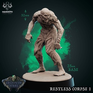 Restless Corpse 1 - Mammoth Factory - Minifaktura