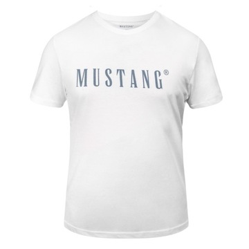 T-shirt męski okrągły dekolt Mustang r. XL ZESTAW 3 SZTUK