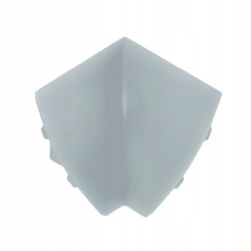 NAROŻNIK WEWNĘTRZNY do Listwy Przyblatowej PCV 23mm TEXAS