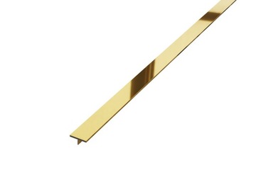 ПРОФИЛЬ СОЕДИНИТЕЛЬНЫЙ Т-образный, ЗОЛОТОЙ БЛЕСК 15x 270