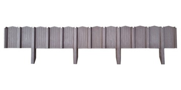 Palisada ogrodowa Stella Green 10,5cm brąz 0,785mb