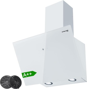 Gasland Chef AR60WS okap kuchenny bezgłowicowy, 60 cm, cichy okap A++