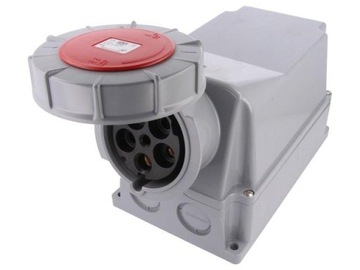 Стационарная розетка GS1255 125А 5П 400В 6ч IP67