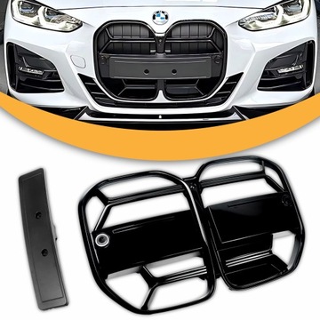 GRILL NERKI BMW G22 G23 Czarny Połysk CS CSL M PAKIET M4 ATRAPA DOKŁADKA